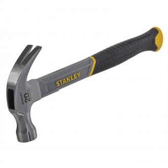 STANLEY FIBREGLASS CURVED CLAW HAMMER 20OZ 0-51-310