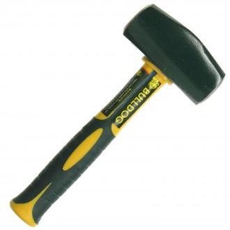 BULLDOG LUMP HAMMER 4LB WITH 1 4 HANDLE BLHLFGLH