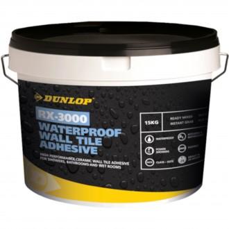 DUNLOP WATERPROOF WALL TILE ADHESIVE RX-3000 5KG