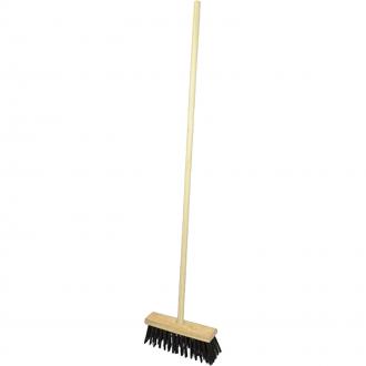 FAITHFULL BROOM PVC 13" WITH HANDLE FAIBRPVC13H