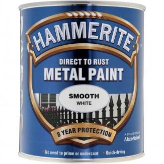 HAMMERITE DIRECT TO RUST 750ML SMOOTH FINISH WHITE