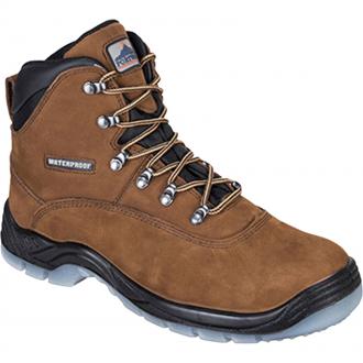 PORTWEST STEELITE ALL WEATHER SAFETY BOOT BROWN 11 (46) FW57