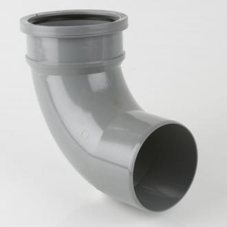 110MM PVCu GREY SOIL SINGLE SOCKET BEND 92.1/2 BS420G