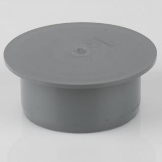 110MM PVCu GREY SOIL SOCKET PLUG BS439G