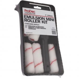 RODO 4" X 5 MINI ROLLER & TRAY KIT EMULSION PRRT037