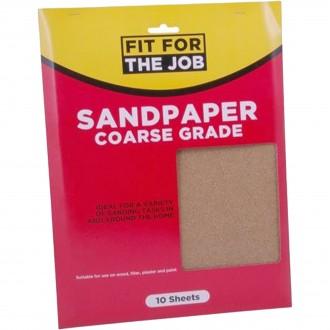 RODO SANDPAPER COURSE GRADE 10pk FFJASP10C