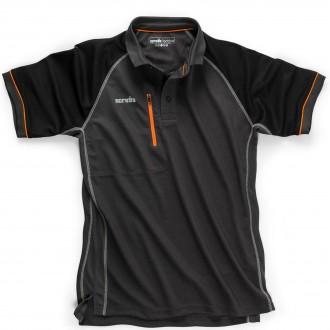 SCRUFFS TRADE ACTIVE POLO GRAPHITE SIZE S T54439