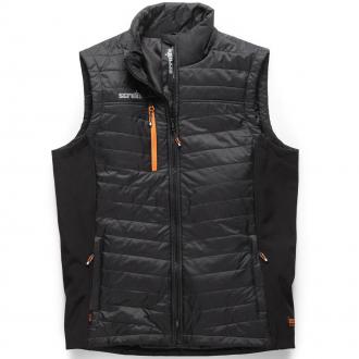 SCRUFFS TRADE BODYWARMER BLACK L T54864