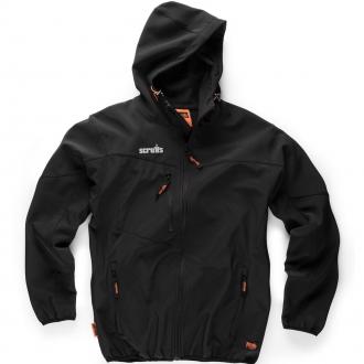 SCRUFFS WORKER SOFTSHELL BLACK M T54851