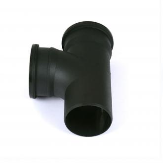 110MM PVCu BLACK SOIL SINGLE BRANCH 92.1/2 D. SOCKET BS417B