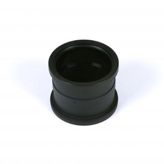 110MM PVCu BLACK SOIL DOUBLE SOCKET PIPE CONNECTOR BS406B