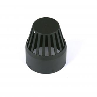 110MM PVCu BLACK SOIL TERMINAL VENT COWL BS427B