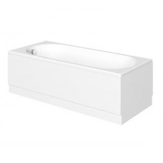 TROJAN SUPASTYLE END BATH PANEL 700MM WHITE