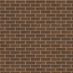 65MM BROWN RUSTIC FACING BRICK 504 PER PACK